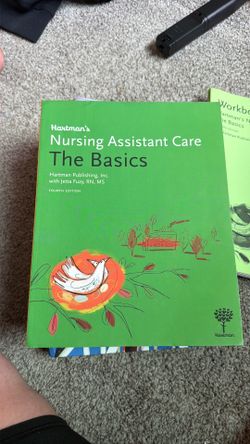 Nurse assistant care book and workbook