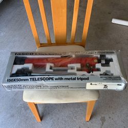 Tasco 150x50 mmTelescope with Metal Tripod