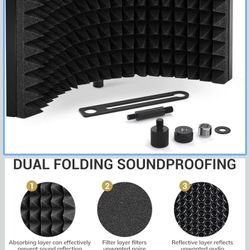 TONOR Microphone Isolation Shield 