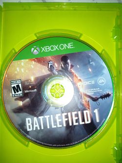 Battlefield 1 Xbox one