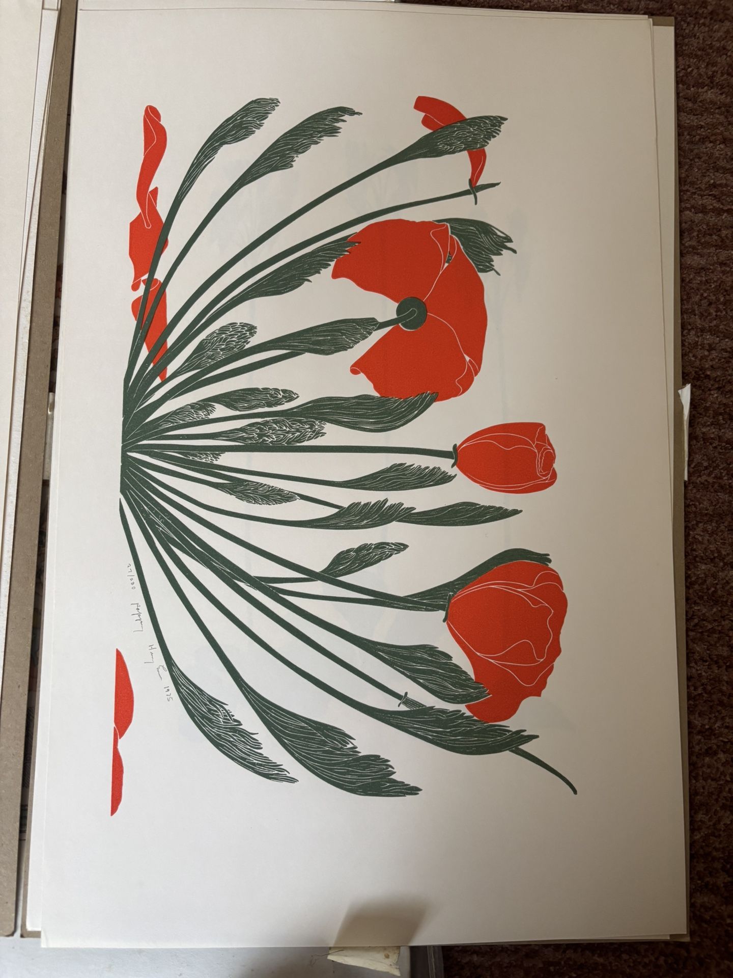 Henry Evans (floral Prints)