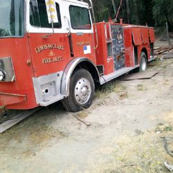  Fire Truck, Fire Engine  Parts Truck