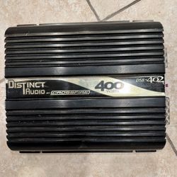 Distinct Audio by Crossfire DSB-402 car audio amplifier