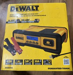 NEW DEWALT 100-Amp Battery Charger/ Maintainer