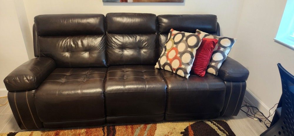 Leather Couch