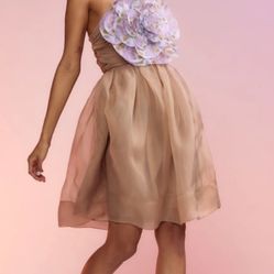 Cynthia Rowley Floral Cocktail Dress