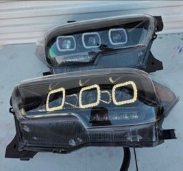 16-23 Toyota Tacoma LED DRL Projector Headlights Luces Focos Micas Faros Faroles Headlamps