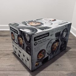 Tramontina Non-Stick Cookware Set (12-Piece)