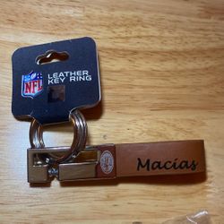 Leather Key Ring