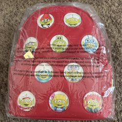 Disney Loungefly Pixar Toy Story Alien Remix Mini Backpack NWT