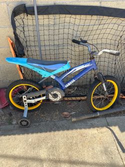 kids Yamaha bicycle