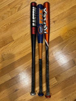(3) baseball bats