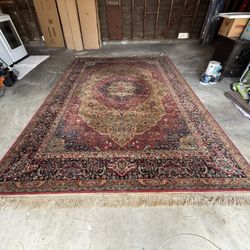 Karastan Medallion Kirman Rug 8’8” X 12’