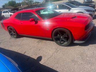 Dodge Challenger Red Muscle Car
