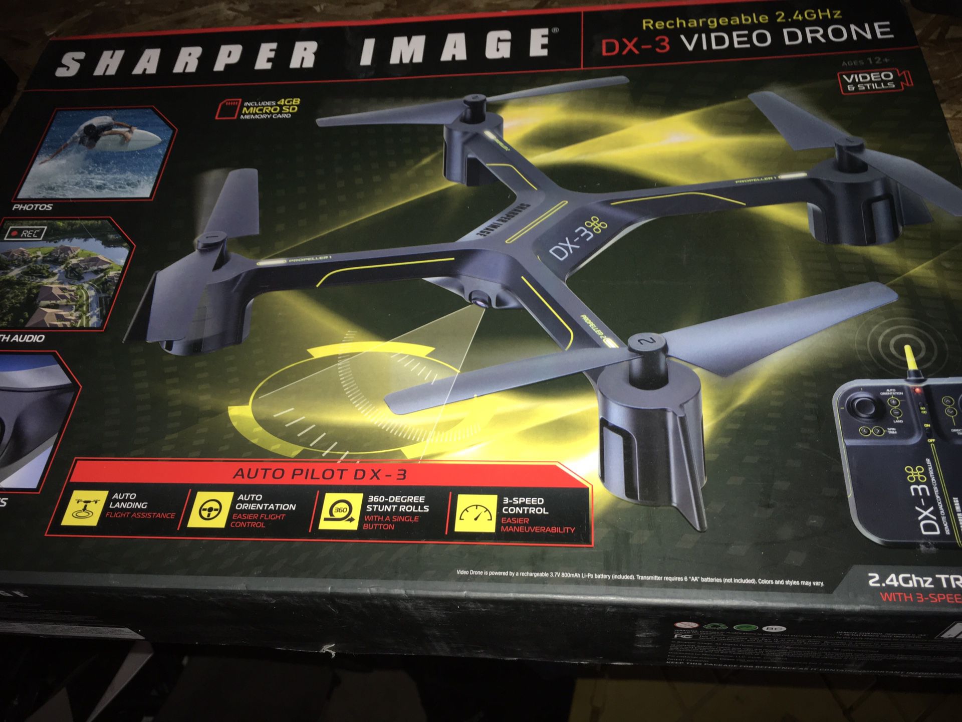 Sharper Image DX-3 Video drone