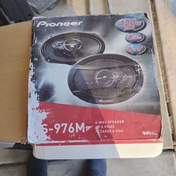 Pioneer Cars Door Speakers Still In The Packaging And Original Box
