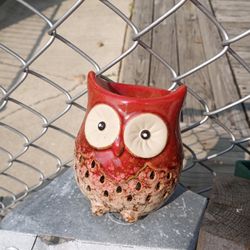 Owl Candle Holder!!