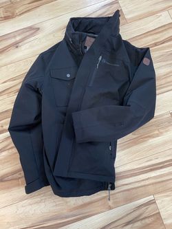 Rugged Elements Black Zip-Up Jacket