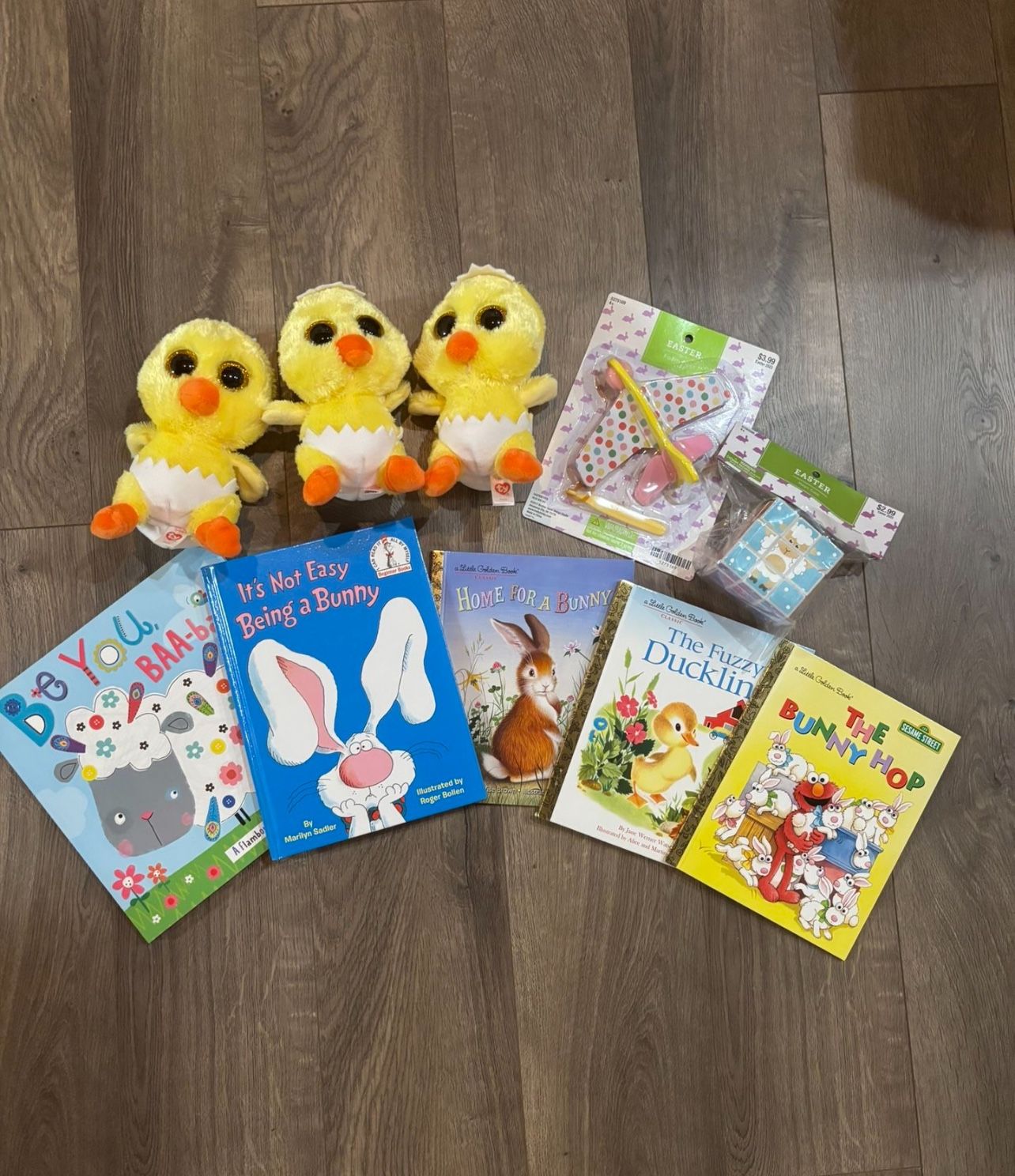 Easter Books with Basket goodies