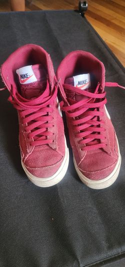 Nike Blazer Mid '77 Suede Team Red White Shoes 5 Y