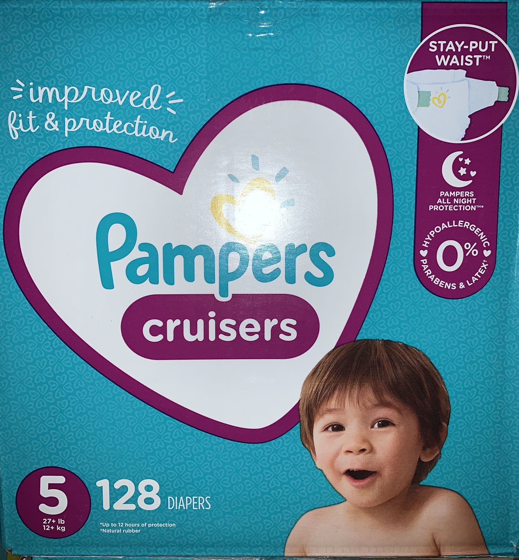 Pampers diapers size 5 Cruisers