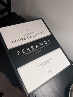 FERRANDI Paris – Le Grand Cours de Cuisine | French Culinary School Textbook