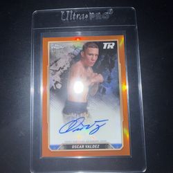 2024 Topps Chrome Boxing Cards Autos And Refractors
