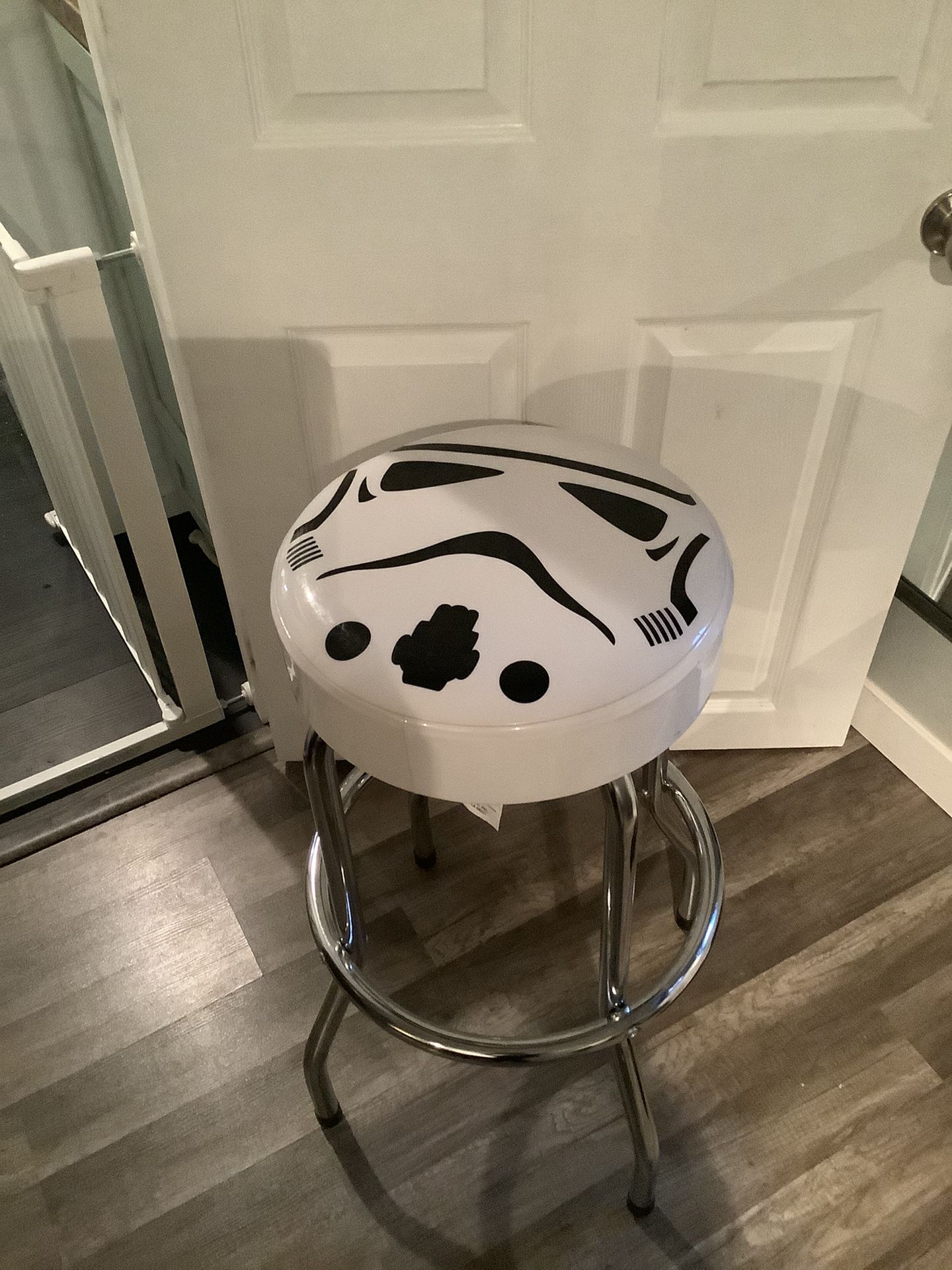 Set Of Four Storm Trooper Bar Stools