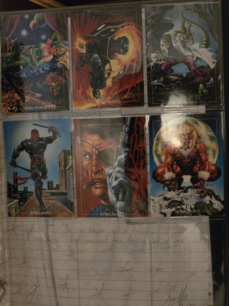 Marvel Mysteries Cards