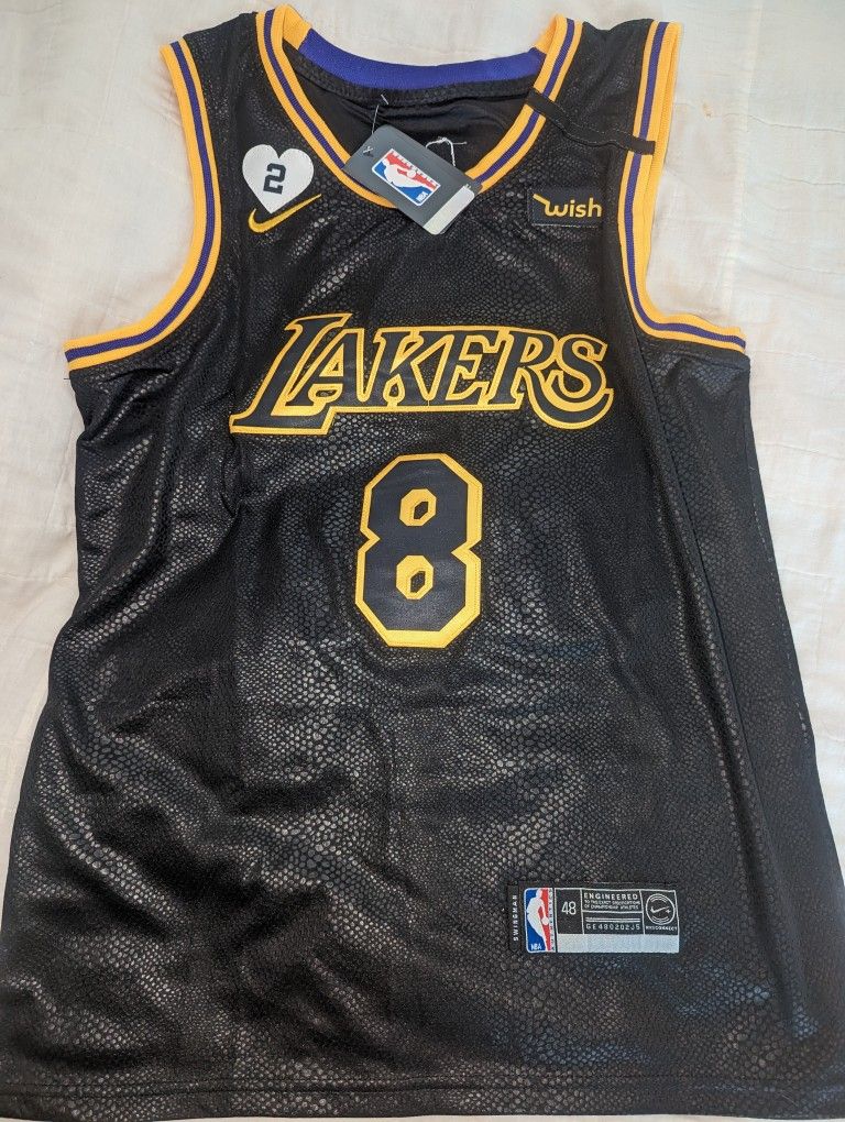 Kobe Bryant Jersey NEW in Plastic S Thru 3x
