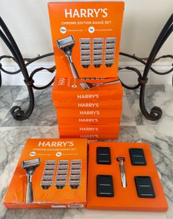 Harry's Chrome Edition Shave Set razor men shave