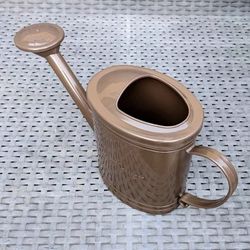 NEW 1.2L plastic watering can with removable lid long spout and wide rose head sprinkler nozzle