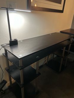 Black TV Stand