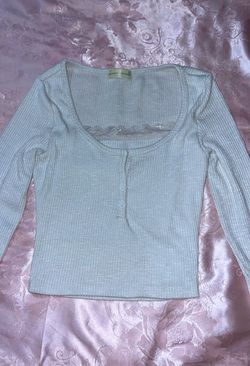 Frankee & Skylark Ribbed Long Sleeve Top