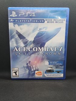 Ace Combat 7 VR Compatible PlayStation 4 Mint