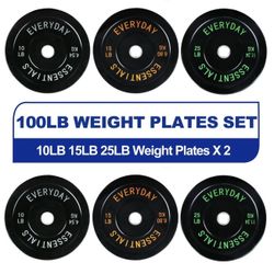 Bumper Plates Weights (100lb)