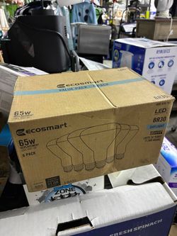 Ecosmart BR30 Daylight Dimmable LED
Light Bulbs 6-pack