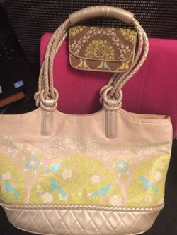 Vera Bradley handbag/ wallet set