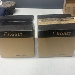 TOAST Printers NEW Sealed Boxes  $85