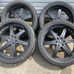 26” Wheels And Tires