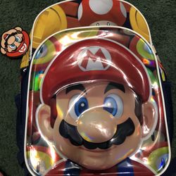 SUPER MARIO BACKPACK NEW W TAGS