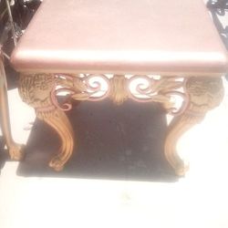 CLASSY CUSTOM PAINTED TWO  LIVING ROOM TABLES