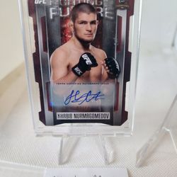 Khabib Nurmagomedov Fightings Future Autograph PRICE DROP