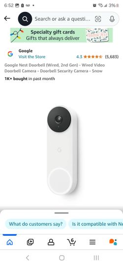 Google Nest Doorbell