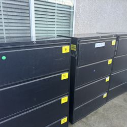 Large 4 Drawer Lateral File Cabinet 