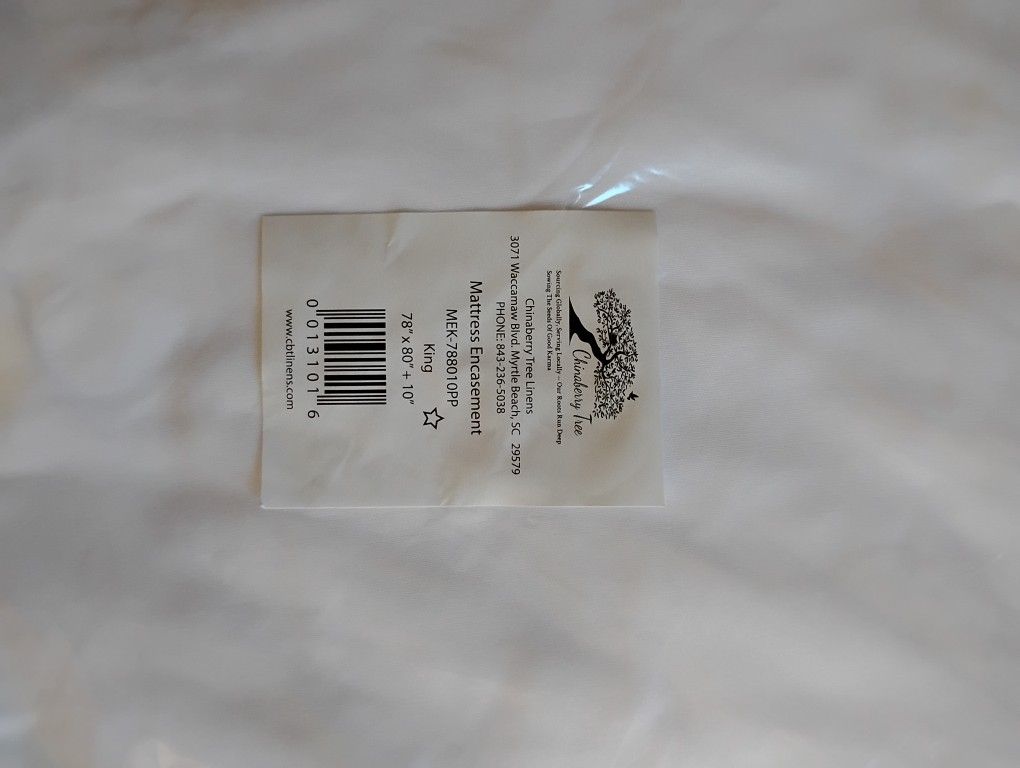 New King Size Mattress Encasement 15$