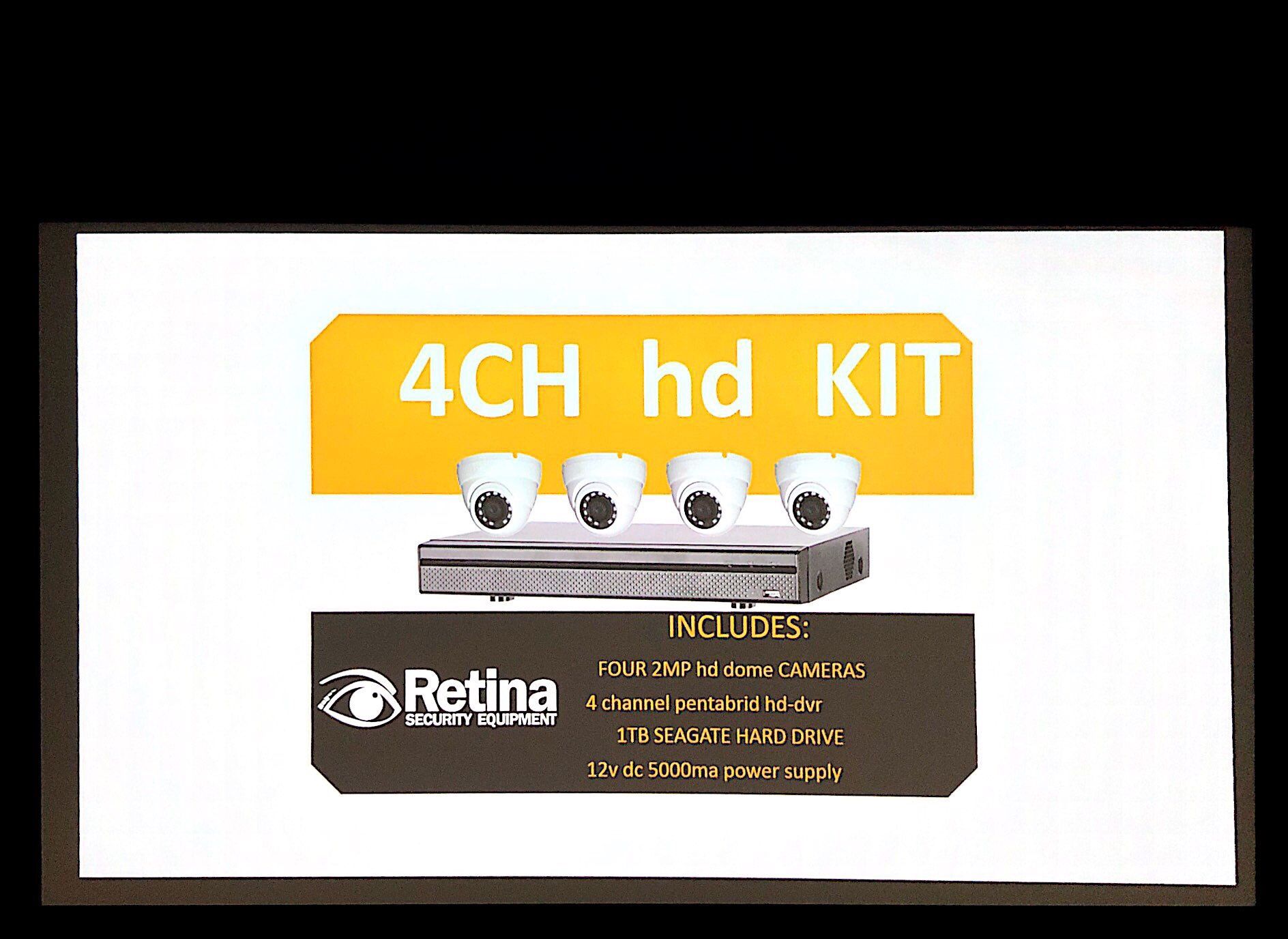 4K video cameras