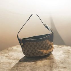 Vintage Gucci GG Shoulder Bag Mini