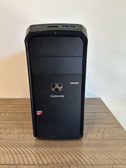Gateway Desktop Tower PC AMD A6 Case