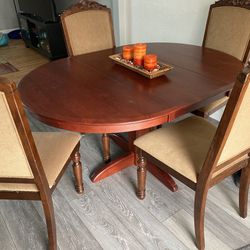 Table And Four Chairs
